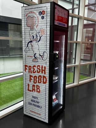 Fresh Food Lab customized intelligent vending machine