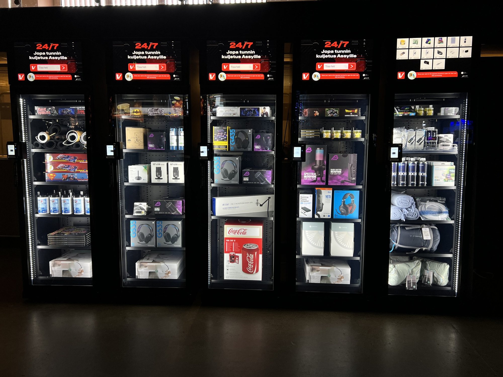 Verkkokauppa.com smart vending machines